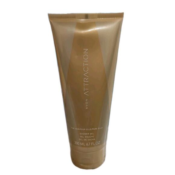 AVON Attraction for her Shower Gel 6.7 OZ NEW SEALED Discontinued - Picture 1 of 3